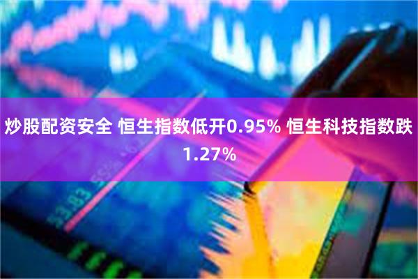 炒股配资安全 恒生指数低开0.95% 恒生科技指数跌1.27%