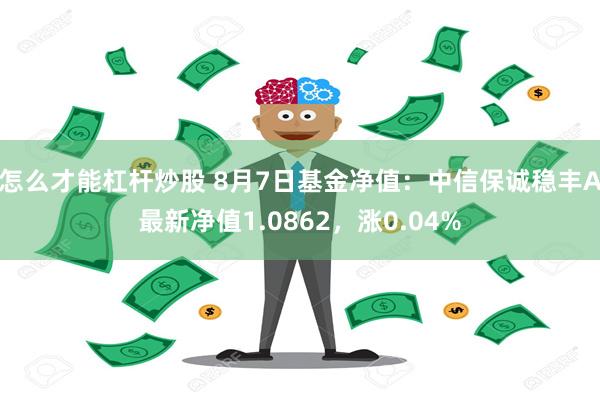 怎么才能杠杆炒股 8月7日基金净值：中信保诚稳丰A最新净值1.0862，涨0.04%