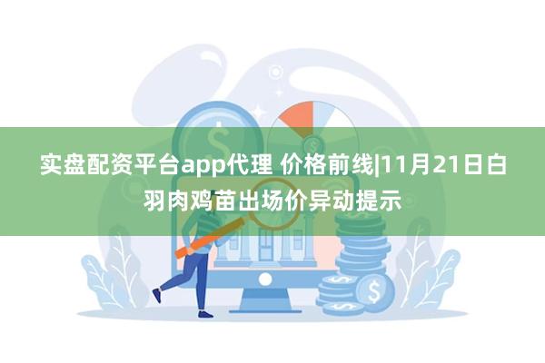 实盘配资平台app代理 价格前线|11月21日白羽肉鸡苗出场价异动提示